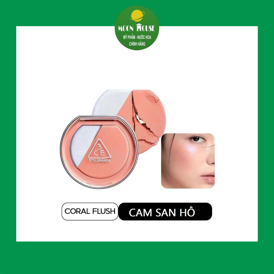 Phấn má hồng 3CE #coral flush - 450K