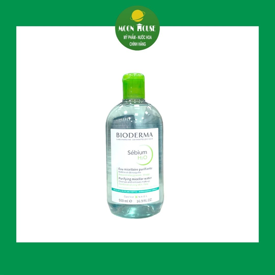 Bioderma micellar water - xanh